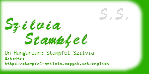 szilvia stampfel business card